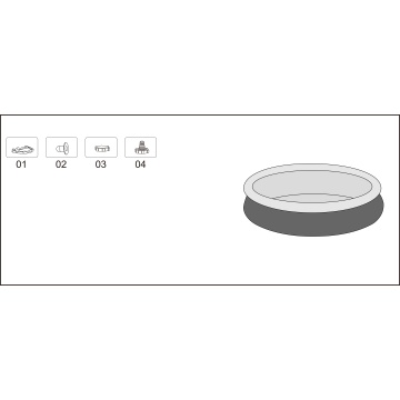Piscina gonflabila Bestway, 244 x 61cm - Img 4