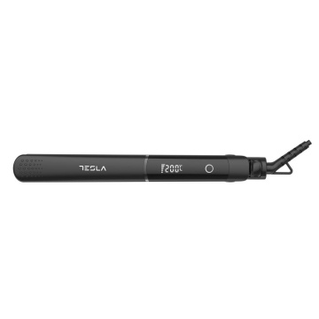 Placa de indreptat parul Tesla STH200BS, 220 gradeDisplay LED, Ceramic Turmalin, Negru - Img 3