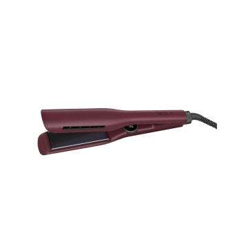 Placa de indreptat parul Tesla STH520BBW, 230gradeDisplay LED, Ceramic Turmalin, Burgundy - Img 2