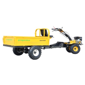 ProGARDEN Alpine RM500T Remorca cu tractiune 500kg, 1 osie, prindere bolt pentru motocultor, roti 19x7-8 - Img 3