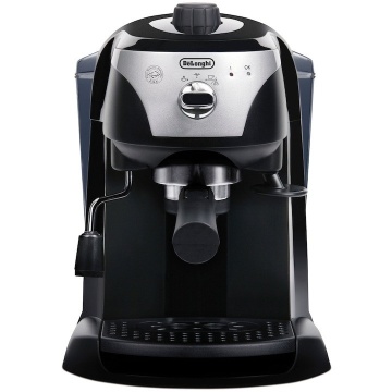 (Resigilat) Espressor manual De'Longhi EC221.B, 15 Bar, 1 l, dispozitiv spumare, sistem cappuccino, oprire automata, negru/ gri - Img 3