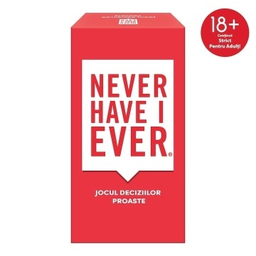 (Resigilat) Joc adulti AS Games - Never Have I Ever, lb. romana