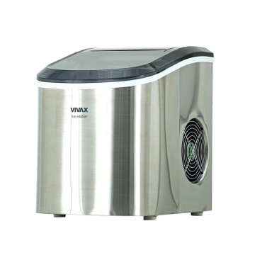 (Resigilat) Masina de gheață Vivax IM-122T, Putere 240 W, Rezervor de apă 2.2 l, Rezervor de gheață 0.7 l, Creaaza cuburi intre 6 - 13 minute, Marimi variabile ale cuburilor de gheață, Argintiu - Img 3