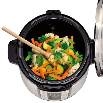 (Resigilat) Oala sub presiune electrica Tefal CY505E30 One Pot, 1200 W, 5.8 L, 25 de programe, pastrare la cald, Negru - Img 13
