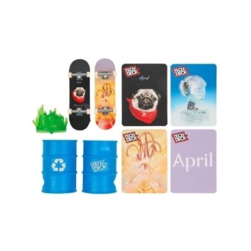 Set 2 mini placi skateboard cu obstacol, Tech Deck, Model 3 - Img 2