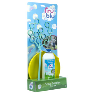 Set baloane de sapun Fru Blu - Tree set, cu solutie baloane 400 ml - Img 3