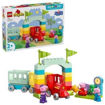 Set de construcție LEGO Duplo 10466 Calatorie in tren cu Bunicul Purcelus