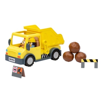 Set de joaca Bluey - Dump Truck, cu 2 figurine - Img 6