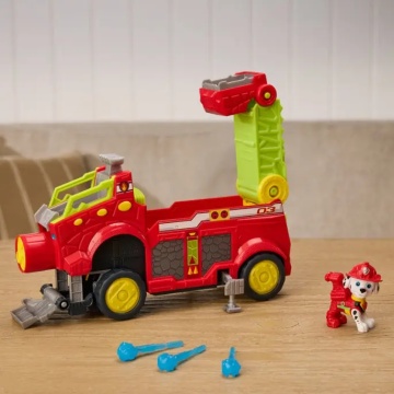 Set de joaca cu figurina, Paw Patrol, Dino Rescue Responder, Marshall - Img 9