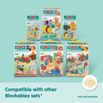 Set de joacă Melissa & Doug Spin Master - Blockables™ Oraș 3 Ani+ - Img 4