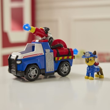 Spin Master - Set figurina si vehicul Paw Patrol - Fire Rescue, Chase - Img 6