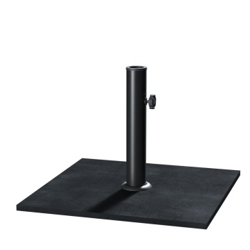 Suport umbrela, otel, 40 x 40 x 33 cm, 25 kg, gri antracit