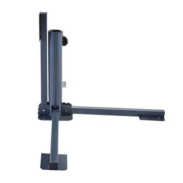 Suport umbrela, otel, 85.5 x 85.5 x 33.5 cm, gri antracit - Img 2