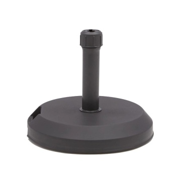 Suport umbrela terasa, beton, Ø 47 cm, H 9 cm, 29 kg,negru - Img 2