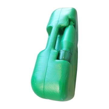 Suport umbrela terasa, plastic, 47 x 47 cm, H 15 cm, verde - Img 5