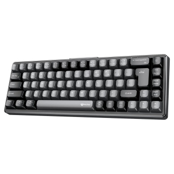 Tastatura mecanica de gaming reincarcabila Meetion MK12, 320 x 116.5 x 40 mm, 2.4 G, 2000 mAh, Iluminare RGB, Negru - Img 3
