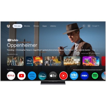Televizor Mini LED TCL 65Q8C, 164 cm, Google TV, Ultra HD 4K, Clasa D, Negru - Img 2