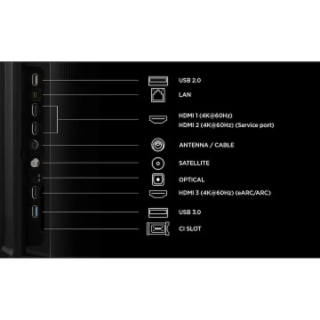 Televizor Smart QLED TCL 43QLED780L, 108 cm, Ultra HD 4K, Google TV, Clasa F - Img 5