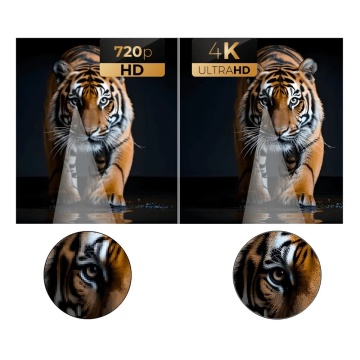 Televizor SMART VIDAA Schneider LED50‑SC691K, 127 cm (50”), 4K UHD, DLED, Borderless, Unghi larg 178°, 3x HDMI, Clasa F, Negru - Img 7