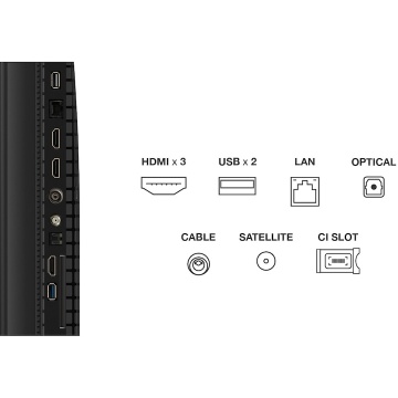 Televizor TCL QLED 55P71K, 139 cm, Smart Google TV, 4K Ultra HD, Clasa F (Model 2025) - Img 14