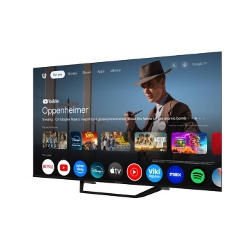Tesla Google TV DLED 55E655BUS, 139 cm, UHD, blackDVB-T/T2/C/S/S2, 250cd/m2, VESA 200x300 mm - Img 1