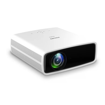 Videoproiector LED Philips NeoPix 750, 1080pWi-Fi 2.4GHz + 5GHz, Bluetooth 4.2, Alb - Img 2