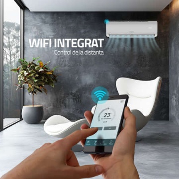 Aparat Aer Conditionat Samus ACS-18K01 WIFI 18000 BTU R32 Inverter Timer Functie ECO Autocuratare Clasa A++/A+++ Alb - Img 5