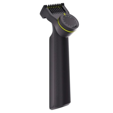 Aparat de tuns parul de pe fata si corp, Philips OneBlade Pro QP6552/15, Acumulator, Autonomie 120 min., Lungime 0, 4-10 mm, Negru - Img 4