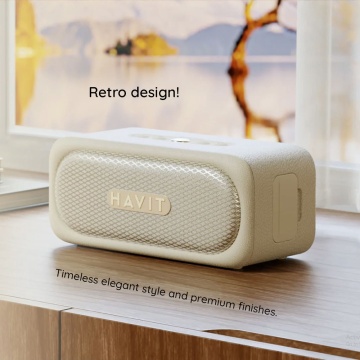 Boxa Wireless HAVIT SK905BT, 20W, Bej - Img 5