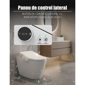 Capac wc smart Limpio WSB-1050RC electric cu functie bideu si telecomanda - Img 16
