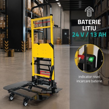 Carucior electric pentru transport pe scari Samus SMET401H - Img 18