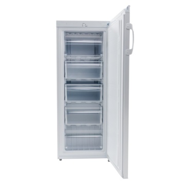 Congelator vertical VIVAX VF-157E W, 160L, Clasa E, Termostat reglabil, Usa reversibila, Suprafata painted metal, 5 cutii depozitare, H 142 cm, Alb - Img 3