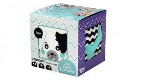 Cub senzorial de plus GaGaGu, cu activitati, 15 cm - Img 3