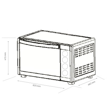 Cuptor electric Samus CS-60BRC2 - Img 2