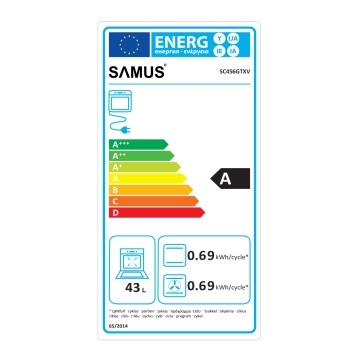 Cuptor incorporabil Samus SC456GTXV - Img 5
