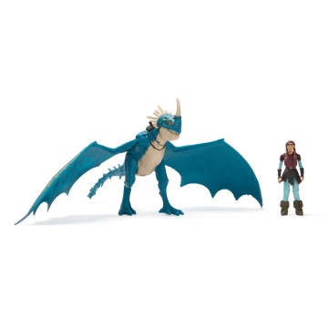 Dreamworks Dragons World of Berk - How to Train Your Dragon set 2 figurine Viking & Dragon Assortment, Astrid & Deadly Nadder, Multicolor, 4 ani+ - Img 3