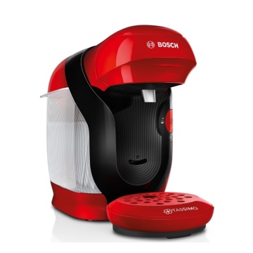 Espressor Bosch Tassimo Style TAS113E, 1400W, 3.3 bar, 0.7l, Autocuratare si decalcifiere, capsule, Rosu