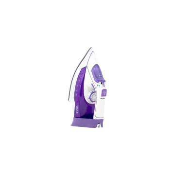 Fier de calcat, VIVAX IR-2202CP, putere 2200 W, talpa ceramica, rezervor 360 ml, 30 g/min, Alb/Mov - Img 5