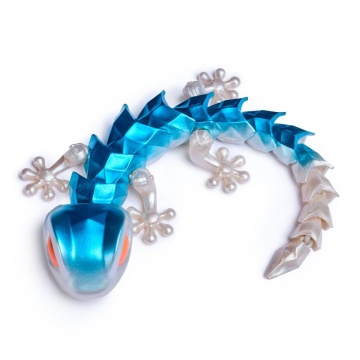 Figurină Crystalynx Spin Master - Gecko flexibil 30 cm - Img 10