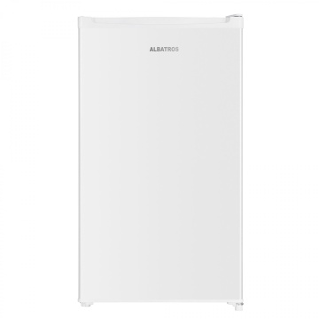 Frigider cu o usa Albatros FA113E, Clasa E, 85 kWh/an, termostat reglabil, lumina interioara, usa reversibila, Alb