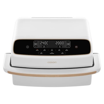 Friteuză cu aer cald COSORI Dual Blaze TwinFry™ Compact 8,6 litri (alb) - Img 5