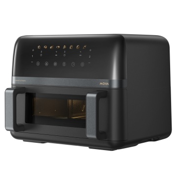 Friteuza cu aer MOVA, AeroChef FD20 Pro, 2700 W, 9L, Metal, LED, 7 Moduri, Negru - Img 2