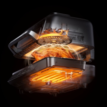 Gratar electric Mova IG20 Pro, 6.5l. 1750W, Negru - Img 13