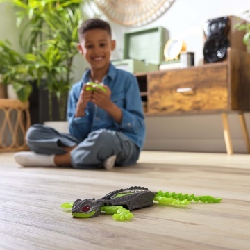 HEX BOTS – Wallcrawler Gecko teleghidat, Multicolor, 4 ani+ - Img 9