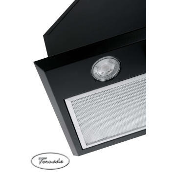 Hota Incorporabila Tornado Modul 1200 (52) LED, 1 motor Turbo, latime 52 cm, absorbtie 1200 m3/ora, filtru anti-grasimi aluminiu 5 straturi, Negru - Img 4