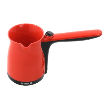 Ibric electric Vivax CM-1000R, putere 1000 W, 0.4 litri, ergonomic, protectie supraincalzire, culoare rosie - Img 2