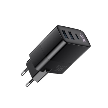Incarcator priza HAVIT UCLE001 EU, 2 USB-A, 1 USB-C, 30W, Negru - Img 5