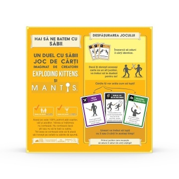 Joc Exploding Kittens, Hai sa ne batem cu sabii - Img 3