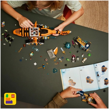 LEGO® DREAMZzz™ - Tancul tigru-rechin 71515, 1548 piese - Img 7