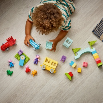 LEGO® DUPLO® - Calatorie in tren cu Bunicul Purcelus 10466, 35 piese, 2 ani+ - Img 8